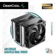 DeepCool AG620 G2 Dual Tower - CPU Cooler Fan Intel & AMD