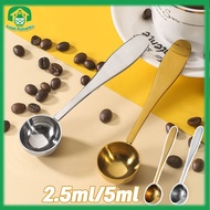 Coffee Measuring Spoon 2.5/ 5g Matcha Measuring Spoon Coffee Tea Measuring Spoon Stainless Steel Mul