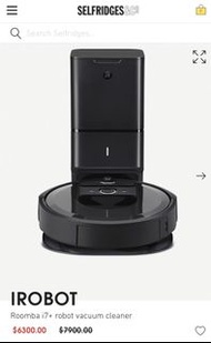 限時特價IROBOT Roomba i7+ robot vacuum cleaner掃地機器人