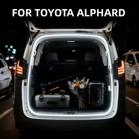 For TOYOTA ALPHARD VELLFIRE 20/30/40 SERIES brightness trunk lighting ambient light interior decorat