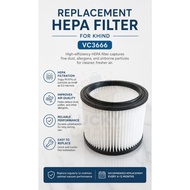 KHIND HEPA Filter for VC3666