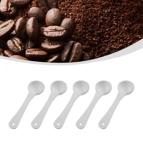 Milk Powder 1ml Small Quantitative Spoon 50Pcs 1g White Plastic Measuring Spoon Gram Scoop Food Baki
