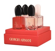 GIORGIO ARMANI Variety Mini Womens Perfume Si Collection Gift Set 0.17 oz Splashes
