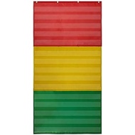 Wall Hanging Pocket Chart for Word Families Chart Classroom Wall Decor Detachable Pocket 28x56.7Inch