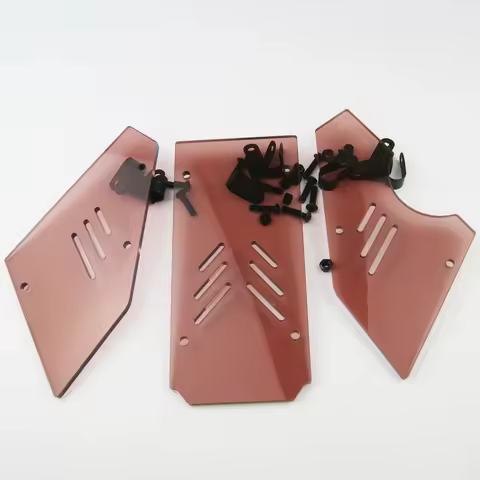 Clear Front Rear Window Wind Shield For Rovan HPI Rofun Baja 5B 5T Buggy Truck 1/5 DBXL Losi 5ive T