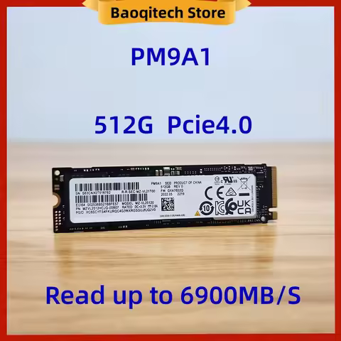 PM9A1 256G 512G 1TB 2TB 2280 NVME PCIE4.0 M.2 1024GB Computer M.2 SSD Solid State Drive FOR Samsung