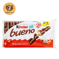 Chocolate FERRERO Kinder Bueno Milk and Hazelnuts Chocolate T10 20 Bars Bag 430g Coklat