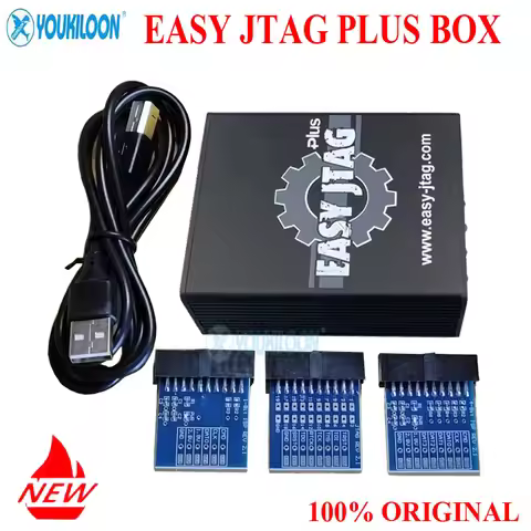 2026 latest Original NEW Easy Jtag Plus Box + Adapter ( 3 pcs) (ISP adapter sends randomly)