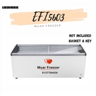 (MUAR FREEZER) LIEBHERR  Curve Glass Sliding Door Freezer (NO LED) EFI 5603