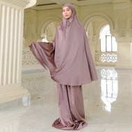 SALE TERBATAS!!! LOZY HIJAB - MECCA PRAYER SET WITH NEW POUCH (MUKENA