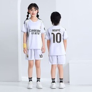 NEWEST MADRID JERSEY SET REAL MADRID KIDS FOOTBALL JERSEY KIDS JERSEY FOOTBALL SHIRT SET KIDS FUTSAL
