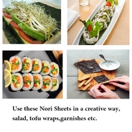 ♂ ✟ ✆ Nori Seaweeds (Baked Seaweeds) 10 sheets per pack