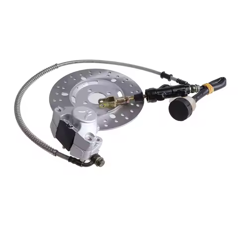 Motorcycle Rear Disc Brake Assembly Caliper Cylinder for Dirt Pit Bike ATV Gokart 110cc 125cc 200cc 