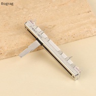 [Bogr] 1Pc RS45 Series Straight Slip Potentiometer Pitch Tempo Fader 10KB×2 DCV1024 Total Length 60M