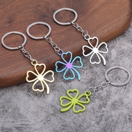 Jewelry Simple Four-leaf Clover Keychain Pendant 26.1.5