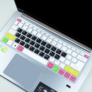 Ultra-thin Waterproof Dustproof Keyboard Cover Acer SF314-52G-5079 536Y Swift 3 SF314-57-5954 aspire 5 A514-54-59EX 14" Silicone Keyboard Cover