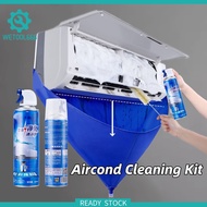 WT Aircond Cleaning Kit With Aircond Cleaning Cover PVC Material Cleaning Cover and Aircond Cleaner Spray apply Cleaner
