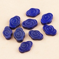 5A+Natural Lapis Lazuli Auspicious Cloud Back Cloud Spacer Bead Spacer Afghanistan Emperor Qingshou 