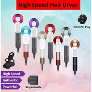 Leafless Hair Dryer Bladeless Powerful High Speed Professional Hair Dryers Negative Ions Strong
