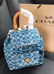 全新🌸 COACH蔻馳 mini 女款 揹包 背囊 雙肩包