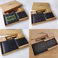 Coach Men wallet set