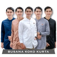 Terbagus (Terbaru) Baju Koko Kurta Dewasa Lengan Pendek Pria Muslim