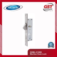 St Guchi SGML-H1689 SS Single Mortise Hook Lock St Guchi Lock Set Mortise Lock Mortise Door Lock Pin