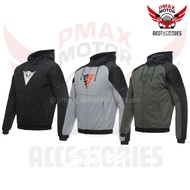 DAINESE DAEMON-X SAFETY HOODIE FULL ZIP MEN HODDIE MOTORCYCLE JACKET