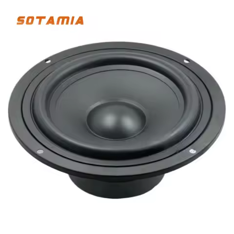 SOTAMIA 1Pcs 5 Inch Midrange Speaker 4 8 Ohm 30W PP Basin Home Audio Music Speaker Power Loudspeaker
