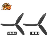 1 pair 5030 3-Blades Direct Drive Propeller Prop CW/CCW for RC Airplane Aircraft (Black)