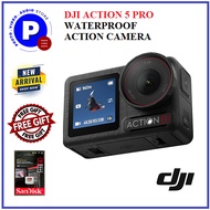 DJI ACTION 5 PRO WATERPROOF ACTION CAMERA ( FREE SANDISK EXTREME 128GB MICRO SD CARD )