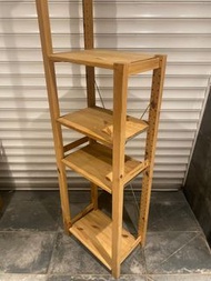 木製 不鏽鋼架 型格銀色置物架 植物架 花盆架 展示架 盆栽 ikea 宜家傢俬 裝飾櫃 wood wooden plant rack shelf