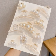 AC008 Korean Long Pearl Hair Clip