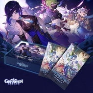 (FULL BOX - M120) Ảnh thẻ card Genshin Impact trò chơi nhân phẩm gacha game chibi độc đáo sưu tập