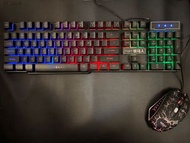 RGB 電競鍵盤 滑鼠 滑鼠墊 套裝 CZUR Gaming Keyboard and Mouse Combo with RGB Lighting
