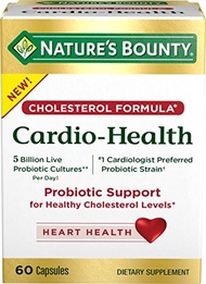 [USA]_Natures Bounty Cardio-Health Probiotics 90 Capsules - *Supports Healthy Cholesterol Levels* #1
