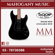 SQOE SEST210 Super Stratocaster Body HH Electric Guitar Rosewood Fretboard ( SEST / SEST-210 / ST ) 