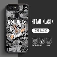 Y-16 One Piece Luffy Silicone Casing for OPPO A12s F5 A5S A11K A7 A12 F7 F9 Pro Case