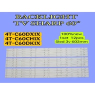 LED BACKLIGHT BL TV SHARP 60In 5LED 4T-C60DK1X 4T-C60CH1X 4T-C60DX1X