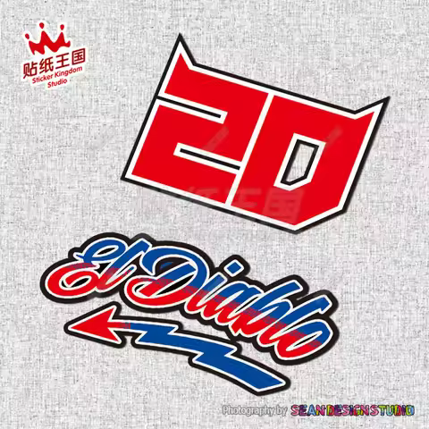 For motogp 20 fabio quartararo Motorcycle Decal Waterproof Sticker 26
