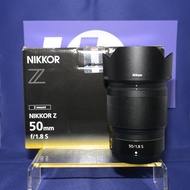 『Trade In優惠』新淨 Nikon Z 50mm F1.8 S 性價比首選 S Line 鏡頭 高成像 F1.8大光圈 淺景深 旅行 人像用一流 Z-Mount Z9 Z8 Z7II Z6III