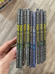 Combo 9q truyện tranh cũ Saga Kiếm Thánh Sứ