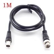 BNC Female To Male Adapter Cable For CCTV Camera BNC Connector Extension Coaxial Line Camera Accesso