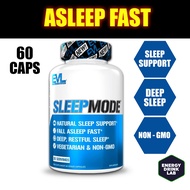 Evlution Sleep Mode 60 Vegetarian Capsules Fall Asleep Faster