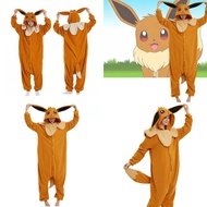 Cartoon Eevee Nightwear With Comfortable Fabric For Costume Halloween