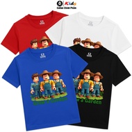 GROW A GARDEN 2 baby COTTON t-shirt, sizes from 7 - 60kg, 4 shirt colors, 95% Cotton 5% Spandex, cot