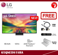 [ Delivered by Seller ] LG 65" inch QNED81 4K Smart QNED TV with AI ThinQ® (2023) 65QNED81SRA 65QNED81 65QNED