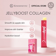 Kinohimitsu JellyBoost Collagen Inner Beauty Dietary Supplement Jelly 15g - Hydration, Firm & Bouncy