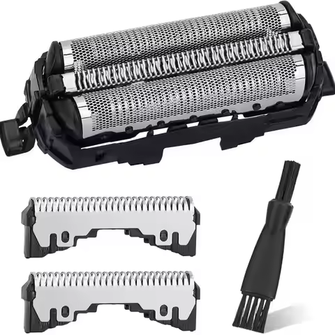 (WES9087 + WES9068) Replacement Shaver Cutter Foil Screen for Panasonic ES-RT37 ES-RT77 ES-RM31 ES-L