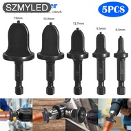 5pcs Air Conditioner Copper Tube Expander 5 Sizes Wear-resistant Swaging Tool Drill Bit Pipe Flaring